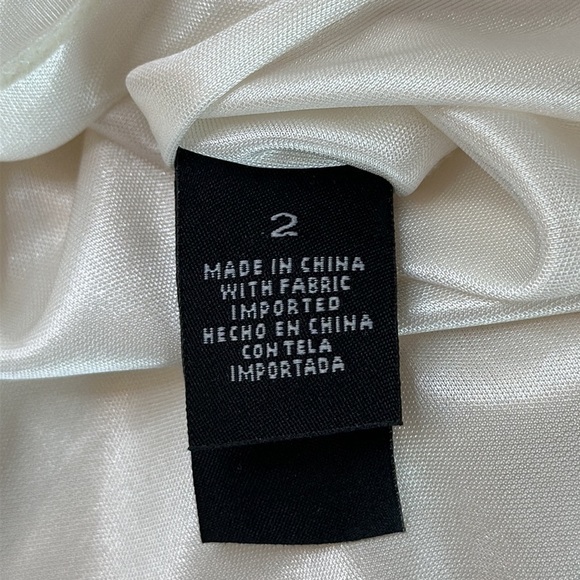 Democracy Black and White Cocktail Dress Size 4 - Picture 13 of 16